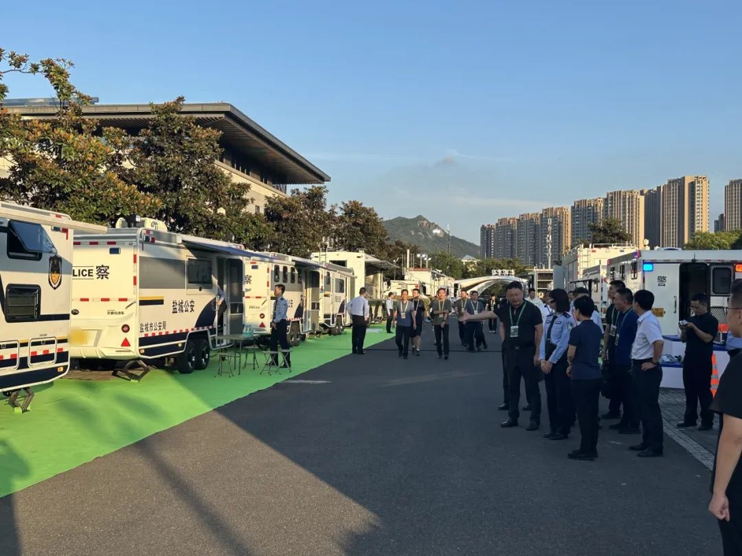 永盈会专用车亮相全球公共安全合作论坛（连云港），为全球普遍安全建设贡献力量